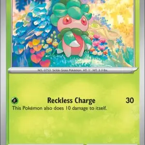Karta Pokémon: Pitch Black - 003 - Fomantis (Reverse Holo)