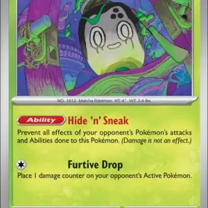 Karta Pokémon: Pitch Black - 005 - Poltchageist (Reverse Holo)