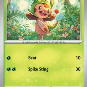 Karta Pokémon: Chaos Rising - 005 - Chespin (Reverse Holo)