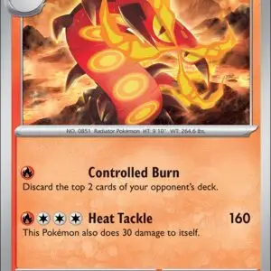 Karta Pokémon: Pitch Black - 010 - Centiskorch (Reverse Holo)
