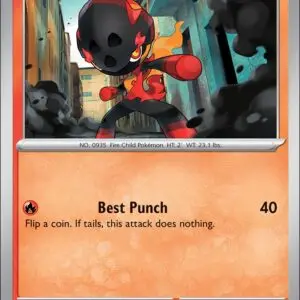 Karta Pokémon: Pitch Black - 011 - Charcadet (Reverse Holo)