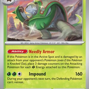 Karta Pokémon: Chaos Rising - 007 - Chesnaught (Reverse Holo)