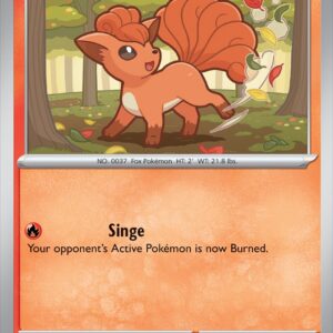 Karta Pokémon: Chaos Rising - 008 - Vulpix (Reverse Holo)