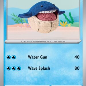Karta Pokémon: Pitch Black - 015 - Wailmer (Reverse Holo)