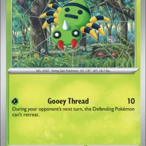 Karta Pokémon: Perfect Order - 001 - Spinarak (Reverse Holo)