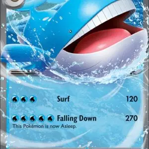 Karta Pokémon: Pitch Black - 016 - Wailord ex