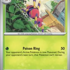 Karta Pokémon: Perfect Order - 002 - Ariados (Reverse Holo)