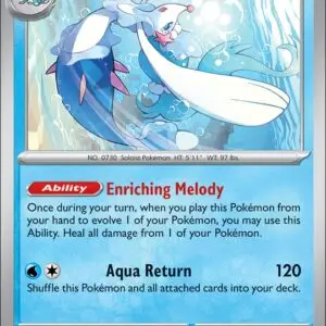 Karta Pokémon: Pitch Black - 020 - Primarina (Reverse Holo)