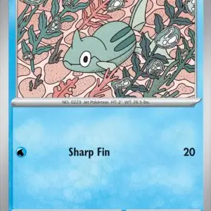 Karta Pokémon: Chaos Rising - 016 - Remoraid (Reverse Holo)