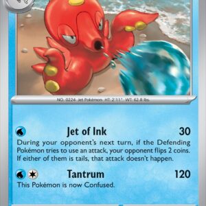 Karta Pokémon: Chaos Rising - 017 - Octillery (Reverse Holo)