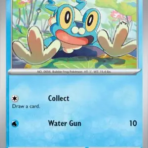 Karta Pokémon: Chaos Rising - 020 - Froakie (Reverse Holo)