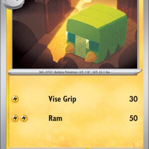 Karta Pokémon: Pitch Black - 025 - Charjabug (Reverse Holo)