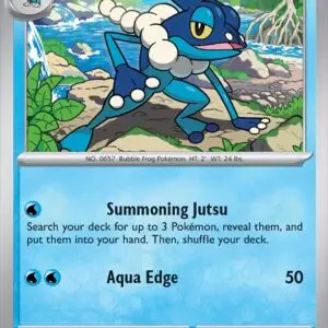 Karta Pokémon: Chaos Rising - 021 - Frogadier (Reverse Holo)