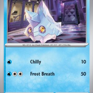Karta Pokémon: Chaos Rising - 023 - Bergmite (Reverse Holo)