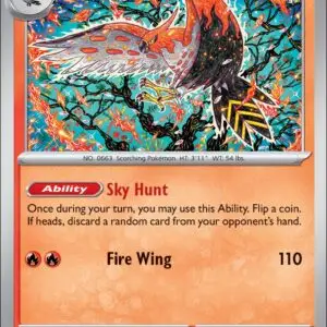Karta Pokémon: Perfect Order - 014 - Talonflame (Reverse Holo)