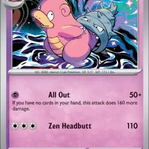 Karta Pokémon: Pitch Black - 030 - Slowbro (Reverse Holo)