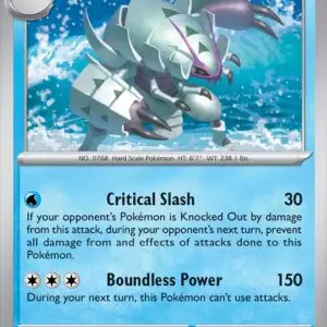 Karta Pokémon: Chaos Rising - 026 - Golisopod (Reverse Holo)