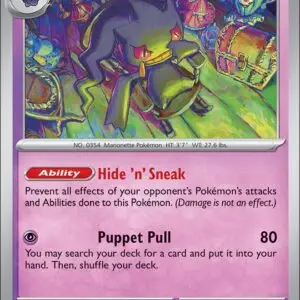 Karta Pokémon: Pitch Black - 034 - Banette (Reverse Holo)