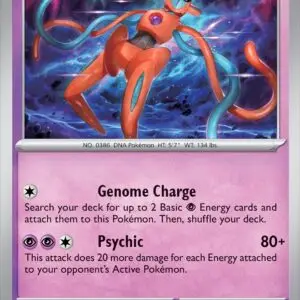 Karta Pokémon: Chaos Rising - 031 - Deoxys (Reverse Holo)