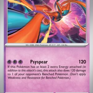 Karta Pokémon: Chaos Rising - 032 - Deoxys (Reverse Holo)