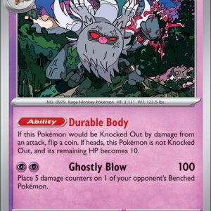 Karta Pokémon: Pitch Black - 041 - Annihilape (Reverse Holo)