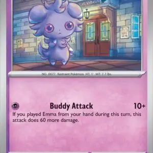 Karta Pokémon: Chaos Rising - 036 - Espurr (Reverse Holo)