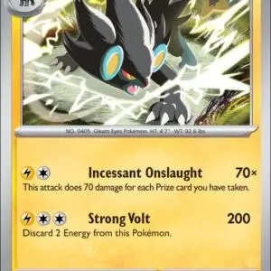 Karta Pokémon: Perfect Order - 028 - Luxray (Reverse Holo)