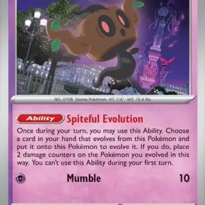 Karta Pokémon: Chaos Rising - 038 - Phantump (Reverse Holo)