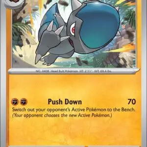 Karta Pokémon: Pitch Black - 044 - Cranidos (Reverse Holo)