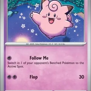 Karta Pokémon: Perfect Order - 030 - Clefairy (Reverse Holo)