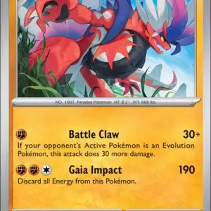Karta Pokémon: Pitch Black - 047 - Koraidon (Reverse Holo)