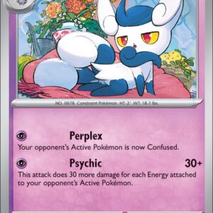 Karta Pokémon: Perfect Order - 034 - Meowstic (Reverse Holo)