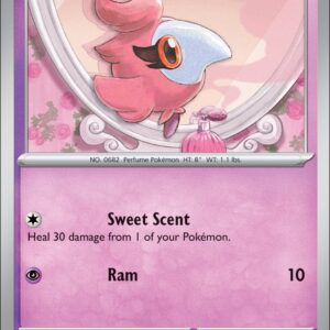 Karta Pokémon: Perfect Order - 035 - Spritzee (Reverse Holo)