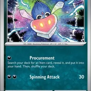 Karta Pokémon: Pitch Black - 051 - Inkay (Reverse Holo)