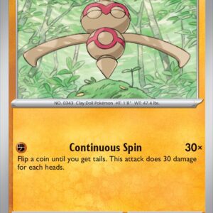 Karta Pokémon: Chaos Rising - 046 - Baltoy (Reverse Holo)