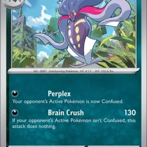 Karta Pokémon: Pitch Black - 052 - Malamar (Reverse Holo)