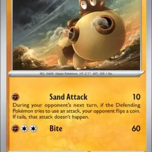 Karta Pokémon: Perfect Order - 039 - Hippopotas (Reverse Holo)
