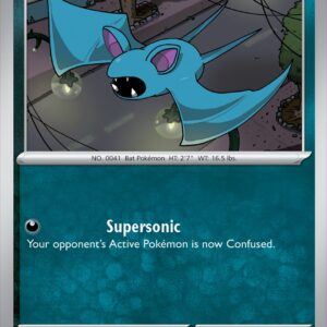 Karta Pokémon: Chaos Rising - 049 - Zubat (Reverse Holo)