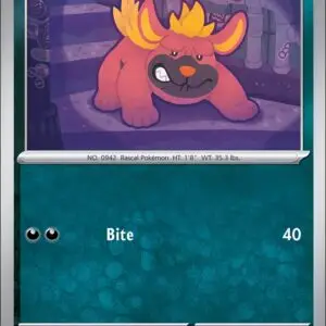 Karta Pokémon: Pitch Black - 057 - Maschiff (Reverse Holo)