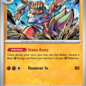 Karta Pokémon: Perfect Order - 043 - Barbaracle (Reverse Holo)