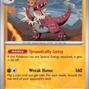 Karta Pokémon: Perfect Order - 045 - Tyrantrum (Reverse Holo)