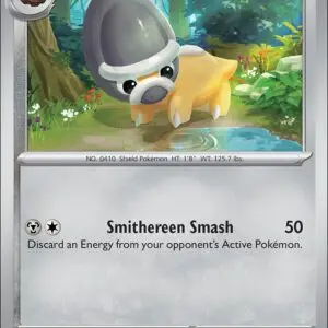 Karta Pokémon: Pitch Black - 061 - Shieldon (Reverse Holo)