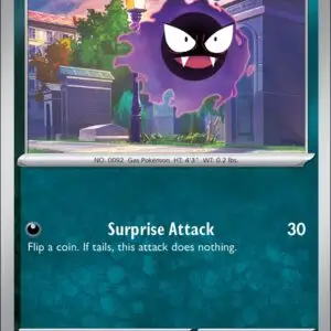 Karta Pokémon: Perfect Order - 048 - Gastly (Reverse Holo)