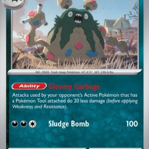 Karta Pokémon: Chaos Rising - 057 - Garbodor (Reverse Holo)