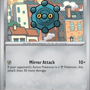 Karta Pokémon: Pitch Black - 063 - Bronzor (Reverse Holo)