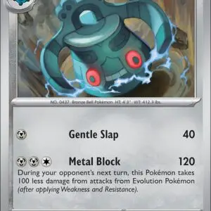 Karta Pokémon: Pitch Black - 064 - Bronzong (Reverse Holo)