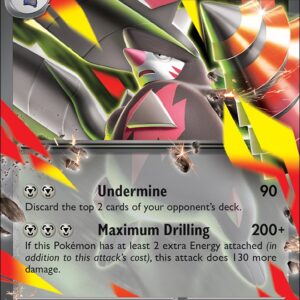 Karta Pokémon: Pitch Black - 065 - Mega Excadrill ex