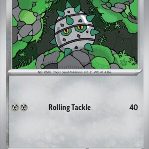 Karta Pokémon: Chaos Rising - 062 - Ferroseed (Reverse Holo)