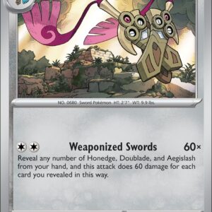 Karta Pokémon: Perfect Order - 057 - Doublade (Reverse Holo)