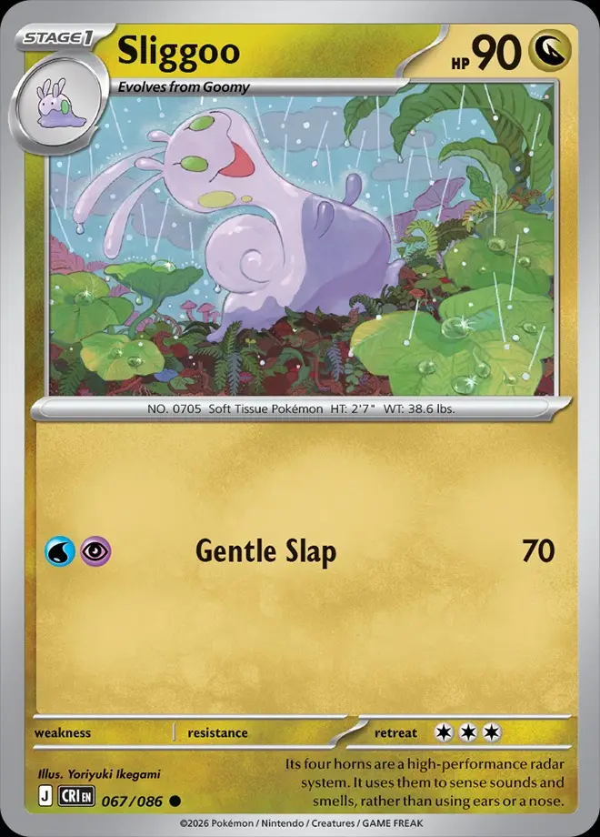 Karta Pokémon: Chaos Rising - 067 - Sliggoo (Reverse Holo)
